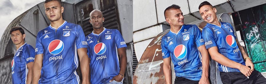 camisetas futbol Millonarios